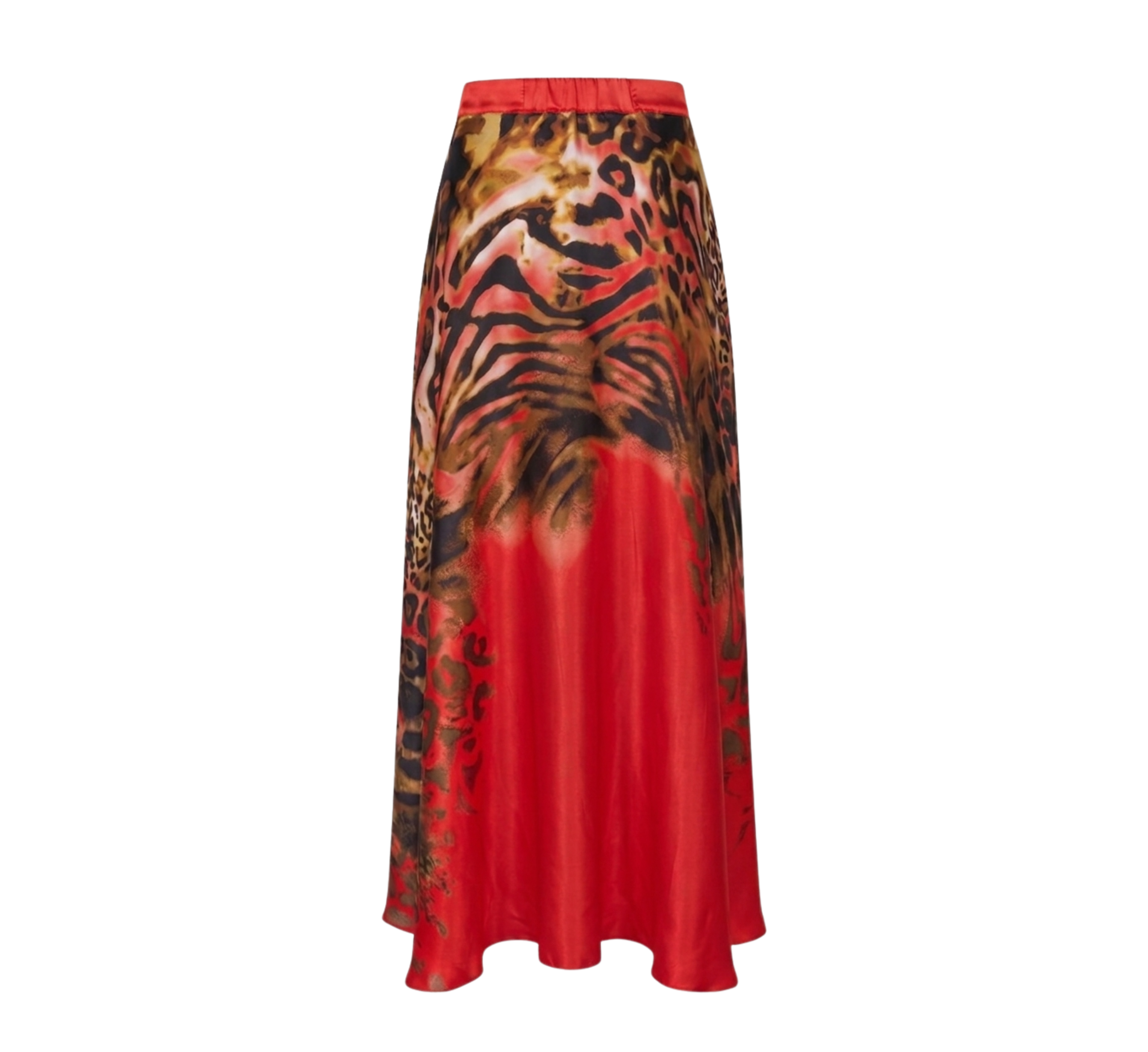 Red Pareo Skirt Outfit