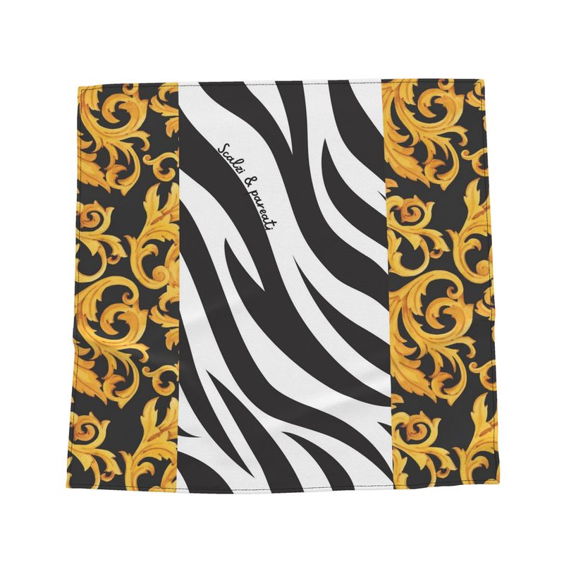 Bandana zebra reale