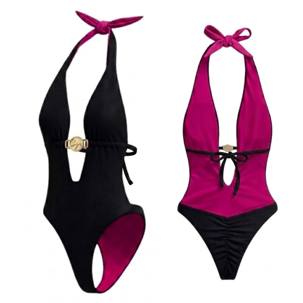 DEEP Black Moon & Hot Pink