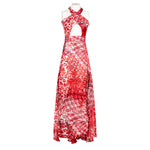 Abito Red Criss Cross 