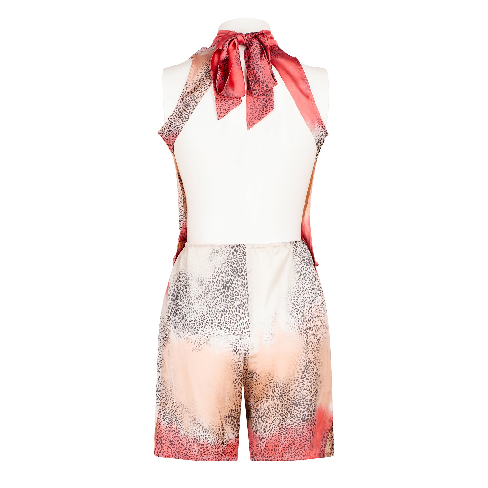 Jumpsuit Corto Corallo