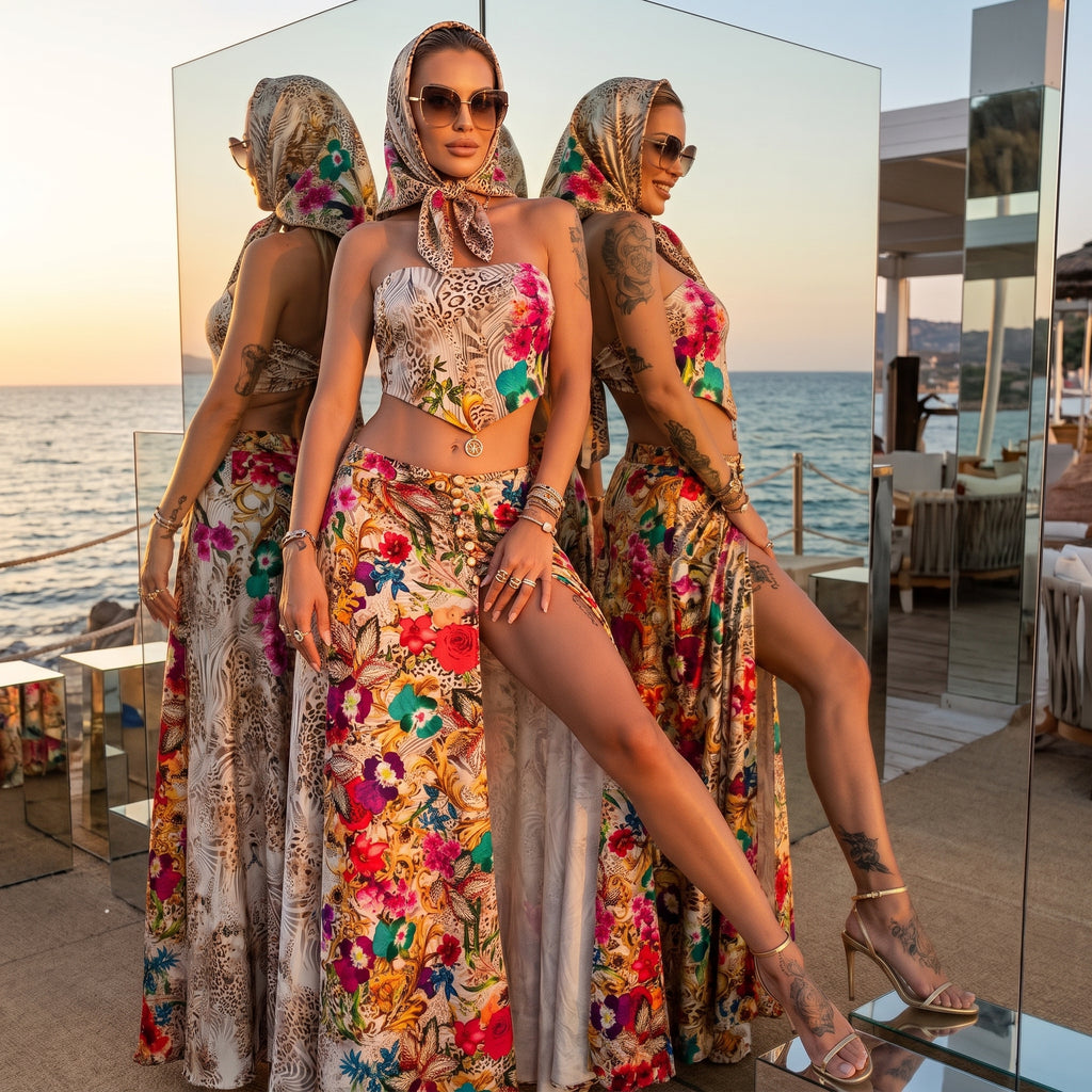 Tropical Rapsody Pareo Outfit