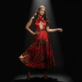 Red Leopard Dress
