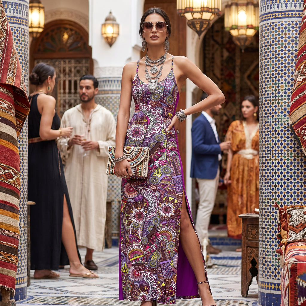 Etno Long Dress