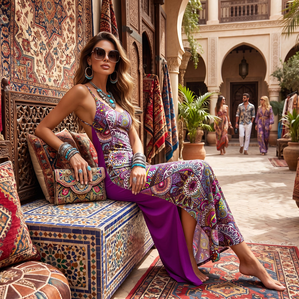Etno Long Dress