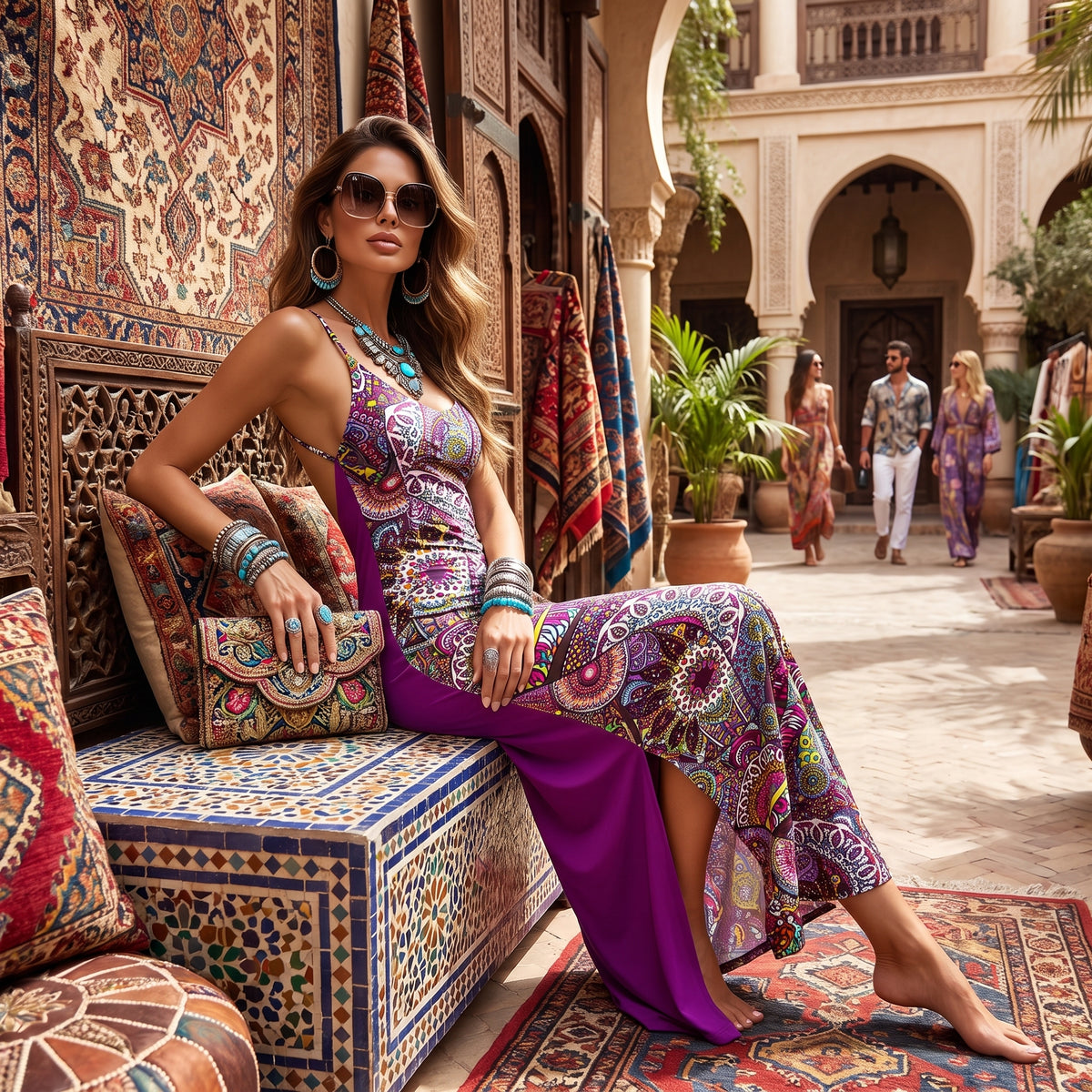 Etno Long Dress
