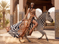 Bronze Zebra Pareo Skirt