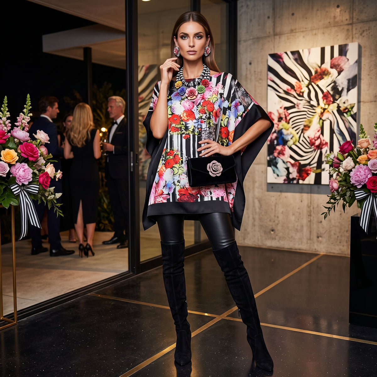Flower Minidress