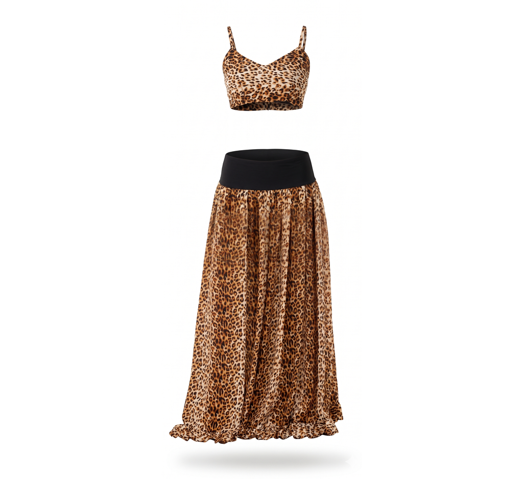 Gold Leopard Outfit