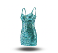 Abito Tiffany con paillettes
