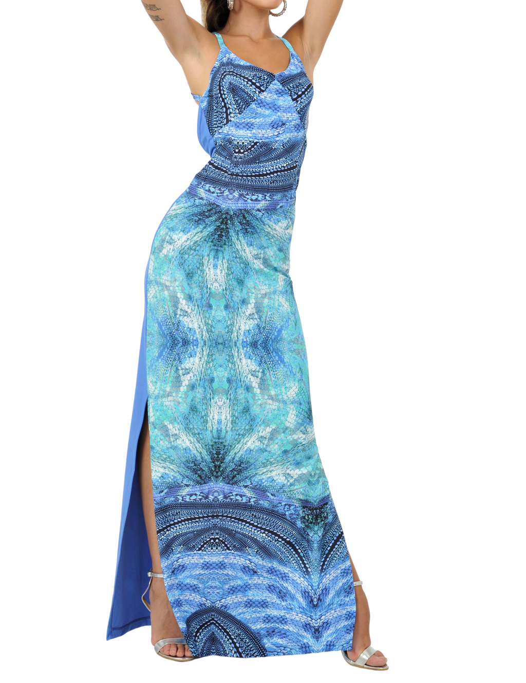 Blue Ocean Long Dress - Scalzi&Pareati