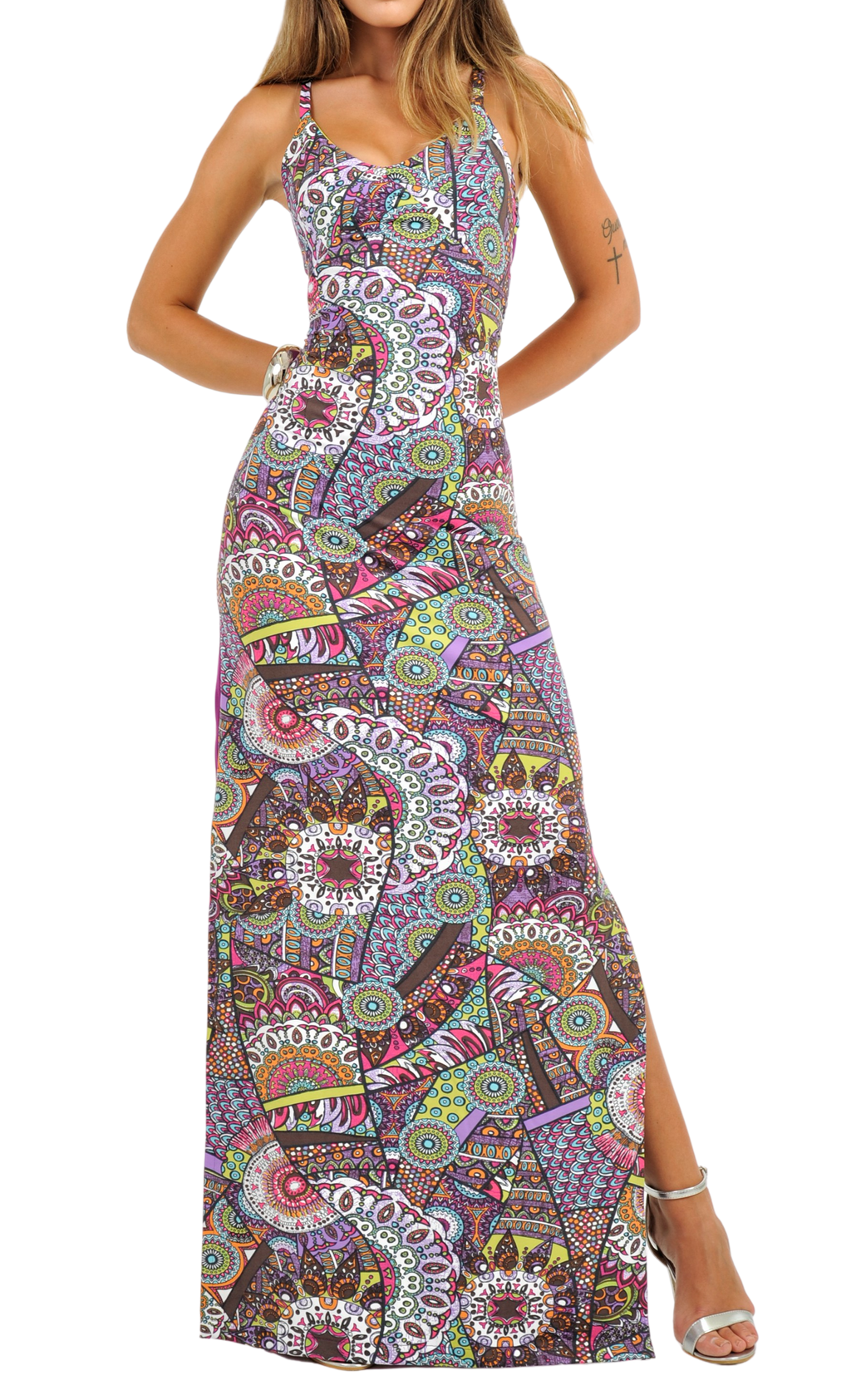Etno Chic Long Dress - Scalzi&Pareati