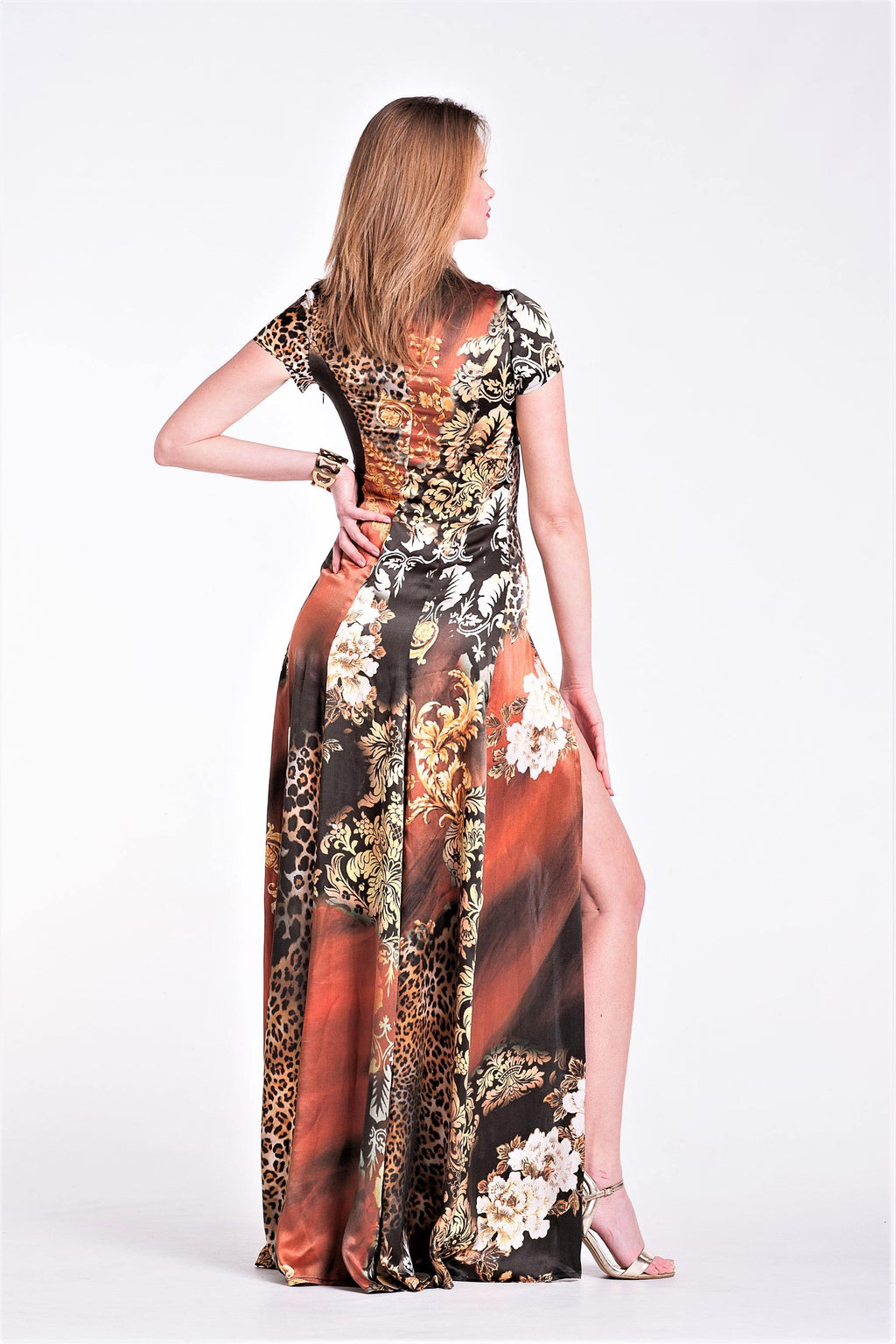 Oriental Silk Dress - Scalzi&Pareati