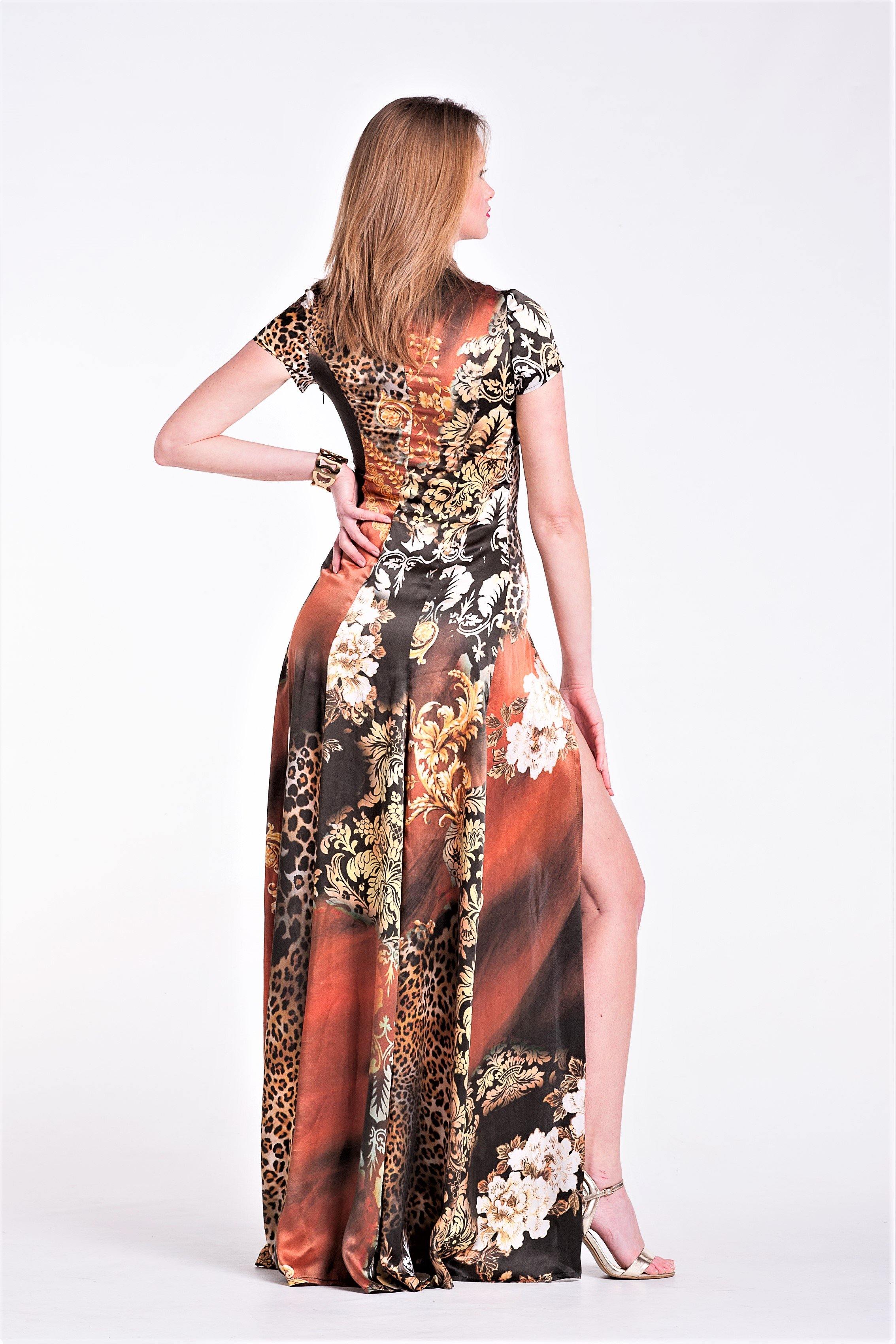 Oriental Silk Dress - Scalzi&Pareati