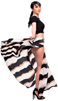 Optical Pareo Skirt - Scalzi&Pareati