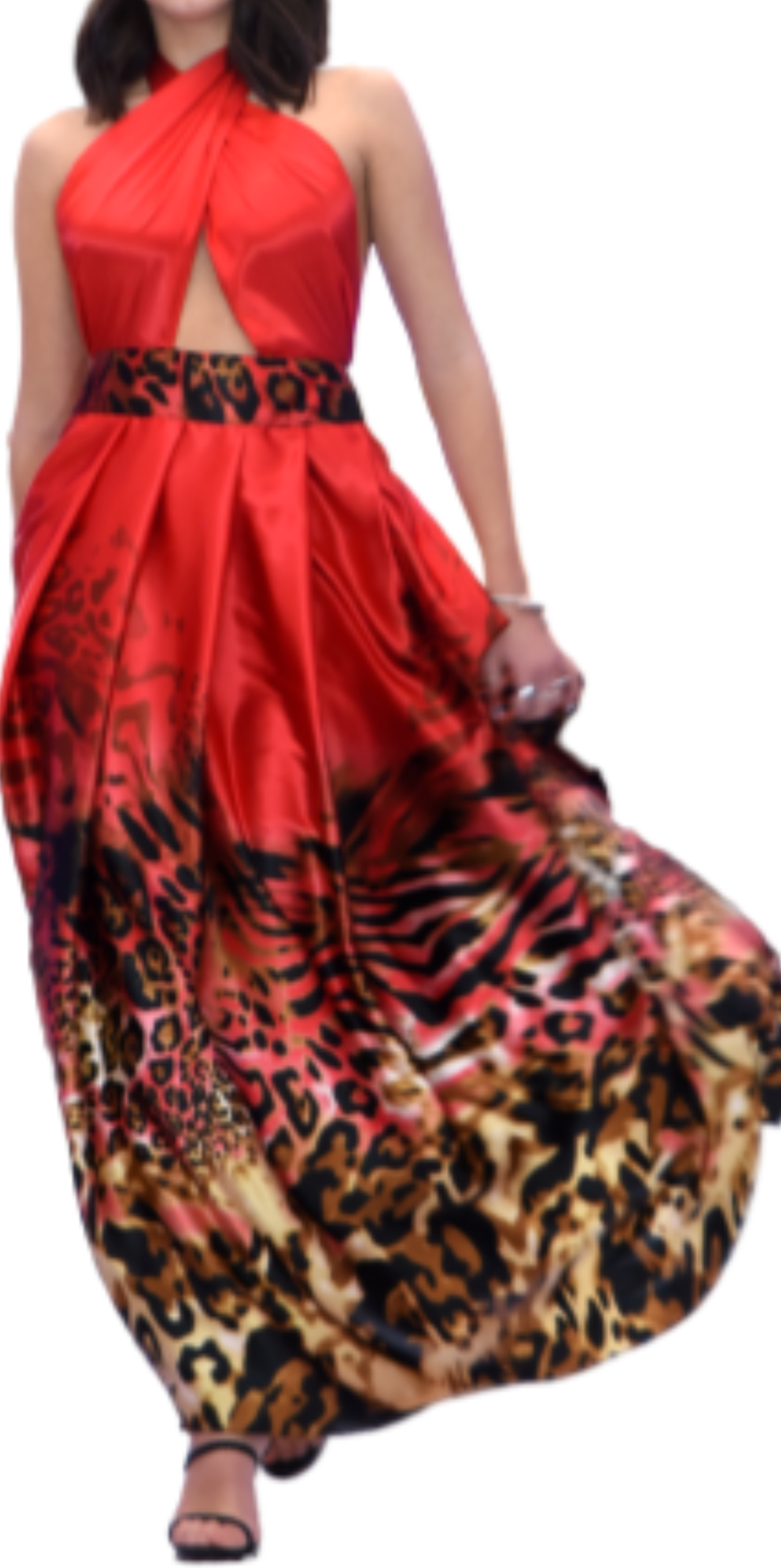 Red Leopard Dress - Scalzi&Pareati