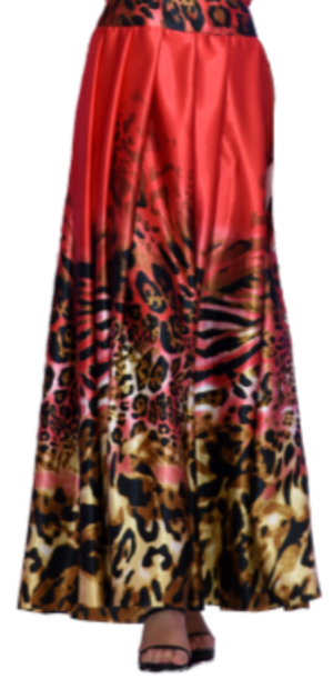 Red Leopard Dress - Scalzi&Pareati
