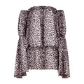 Minidress Leopardo Argento