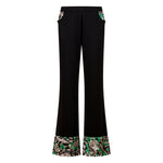 Pantaloni Solid Black