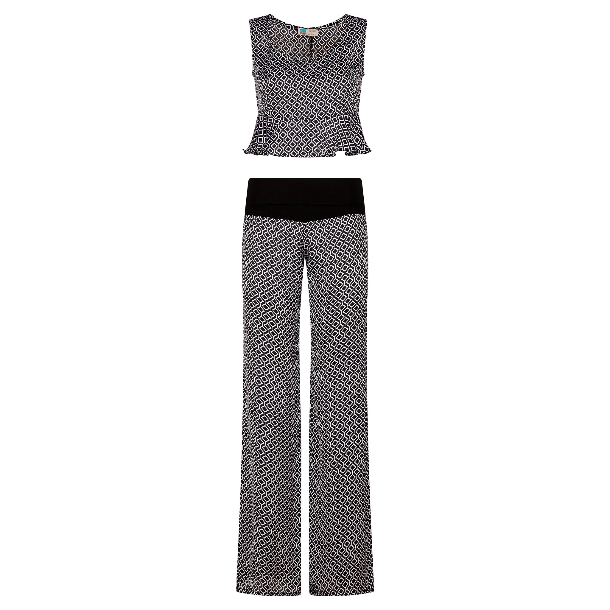 Outfit Bianco&Nero Ottico