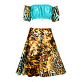 Outfit minigonna pareo Tiffany
