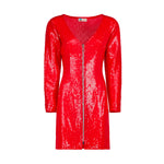 Sparkly Coral Dress