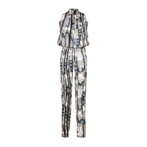 Python Long Jumpsuit