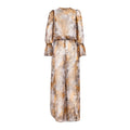 Outfit chiffon leopardato