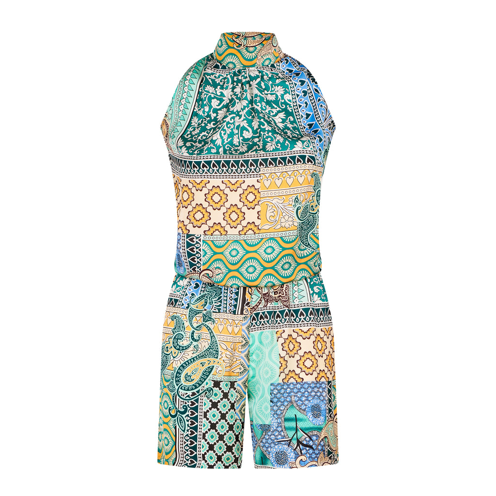 Jumpsuit Corto Orientale