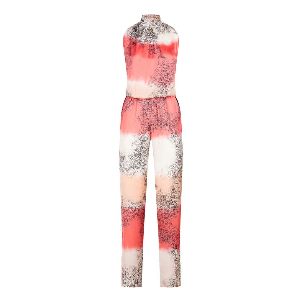 Jumpsuit lungo corallo
