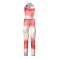 Jumpsuit lungo corallo