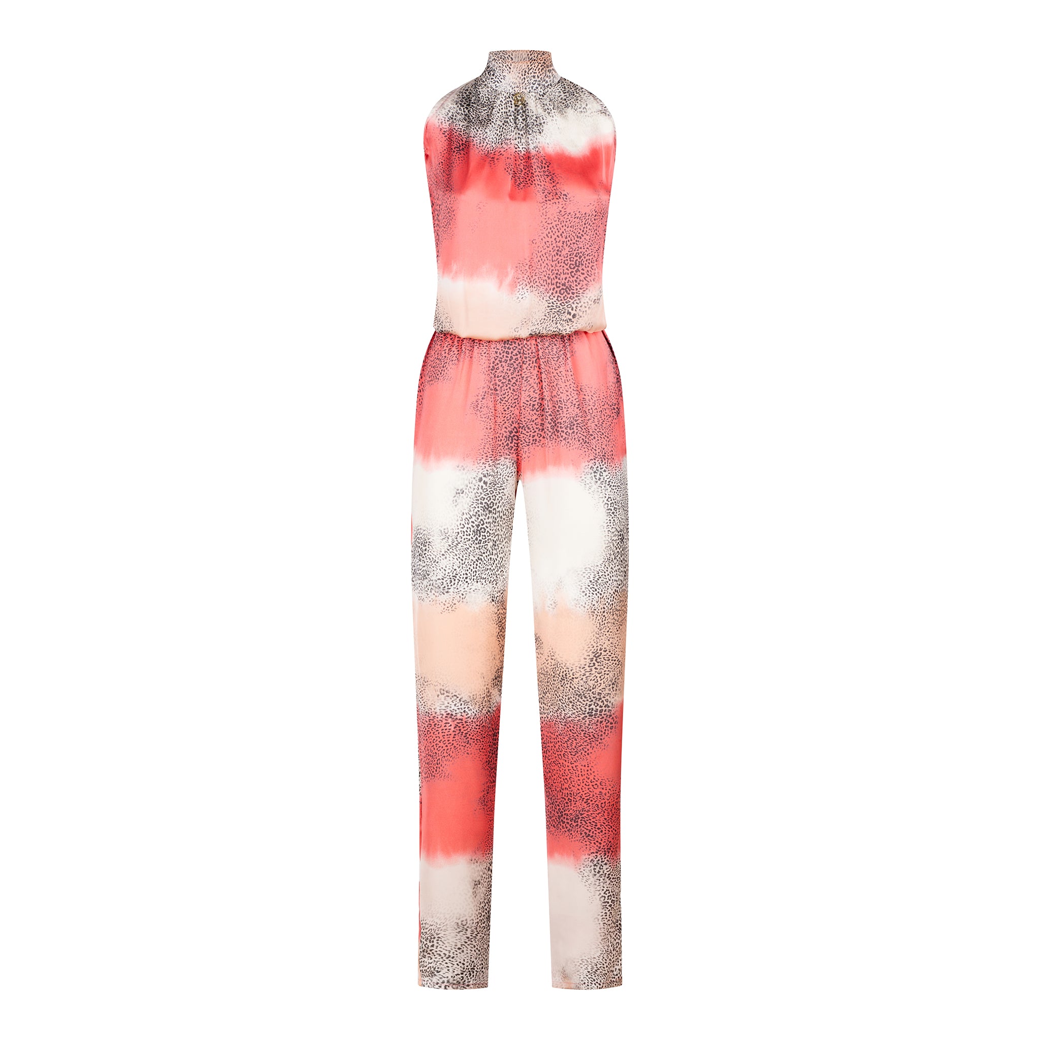 Jumpsuit lungo corallo