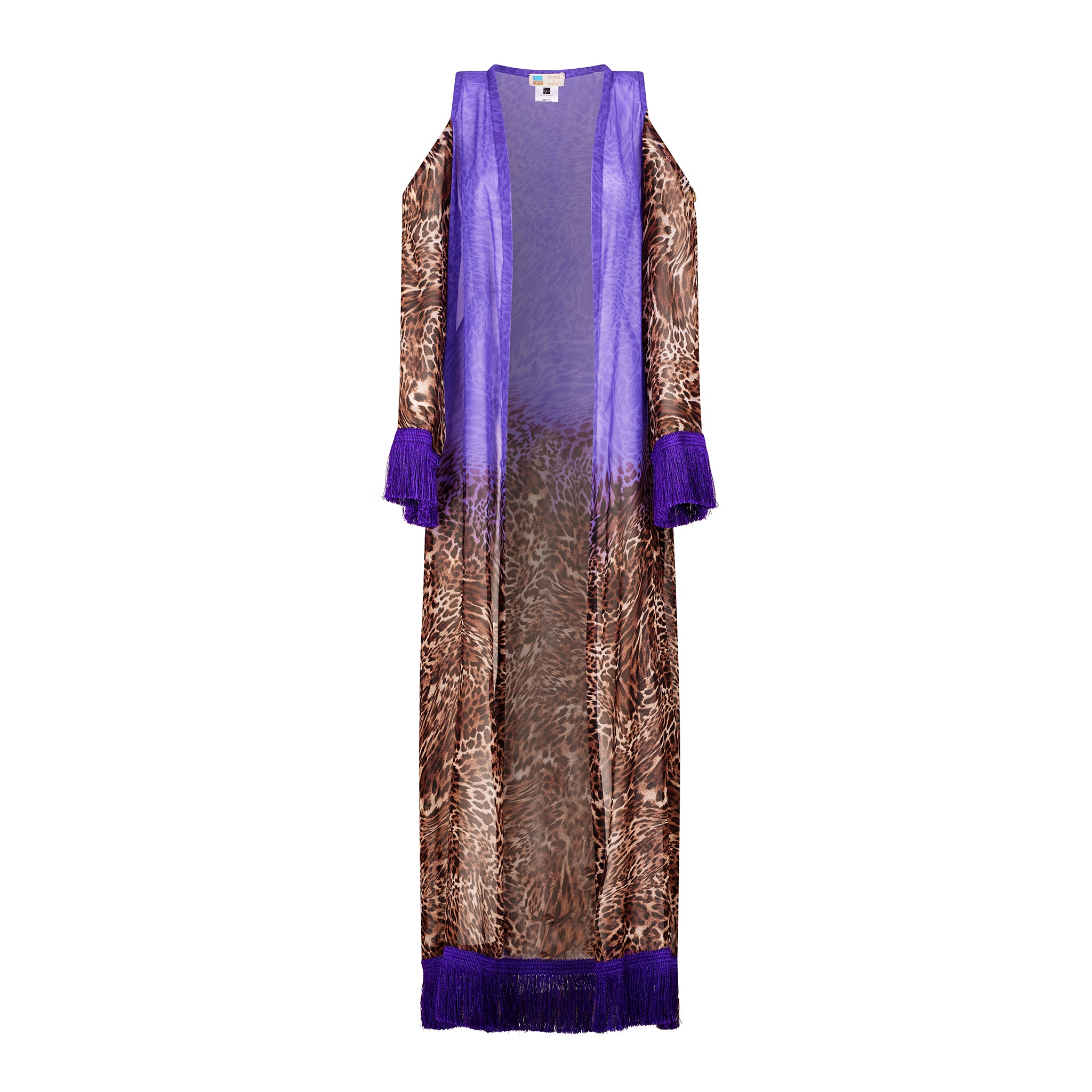 Kimono lungo Leopard