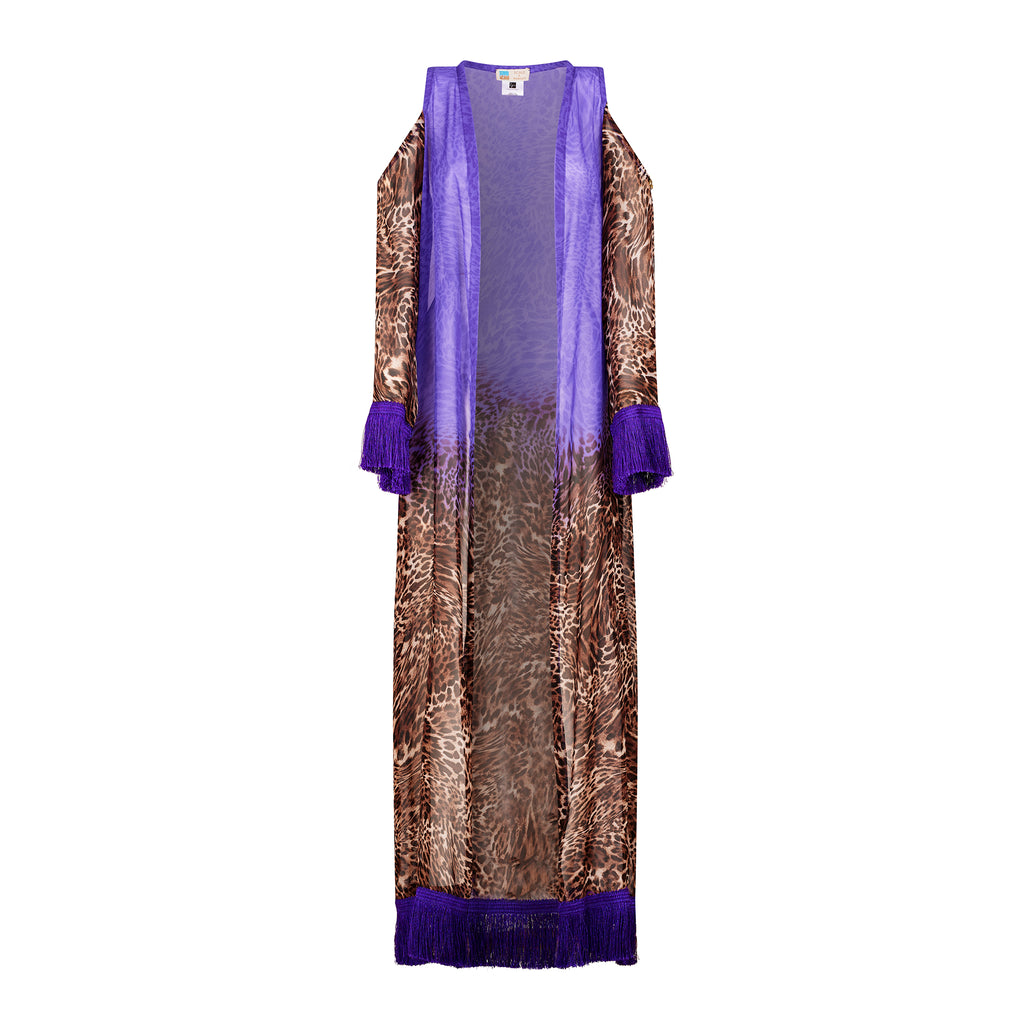 Kimono lungo Leopard
